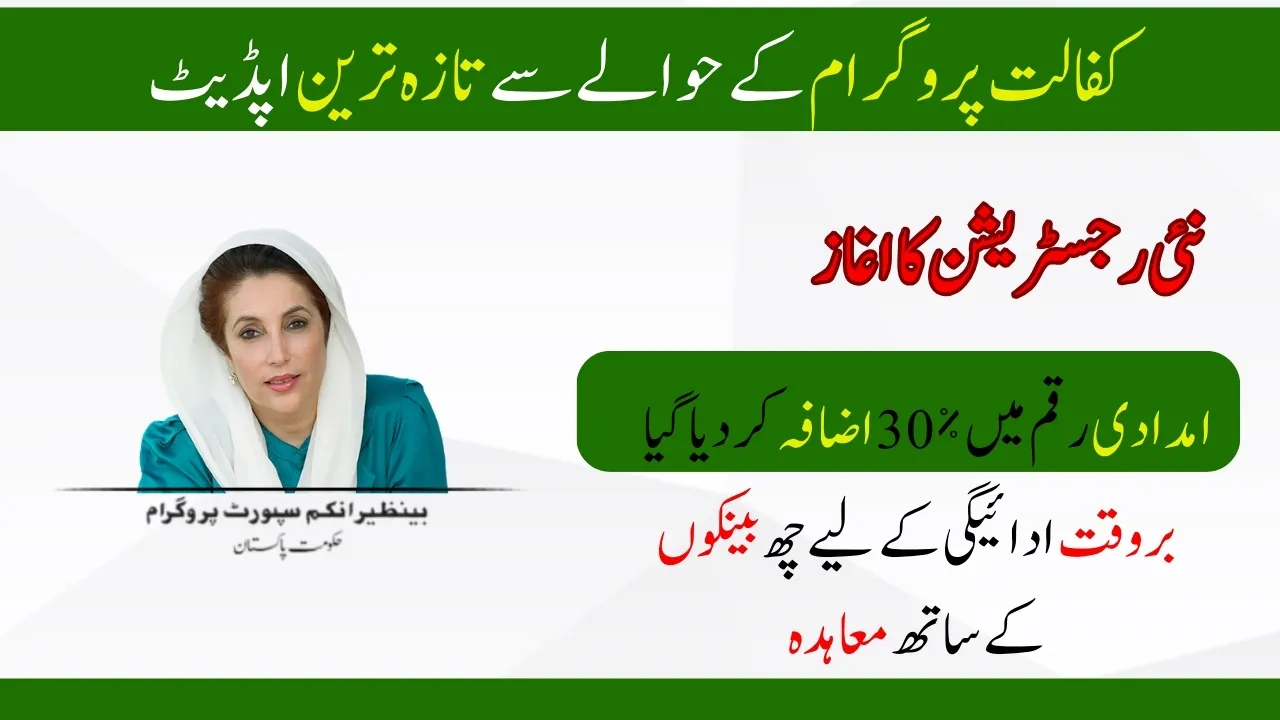 Benazir Kafalat Program Latest Updates 2024